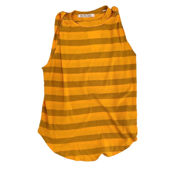 Free People We the Free NEW Womens Size Small Striped Twist Tank Top Pullover - Picture 9 of 10